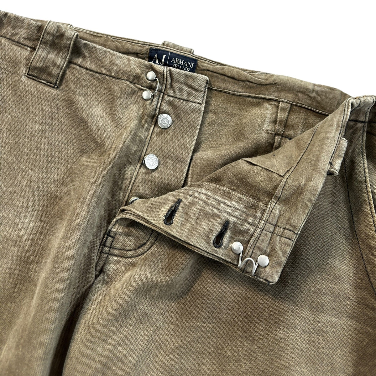 Armani Jeans 00’s Multipocket Cargo Pants W38 | W38, Brown