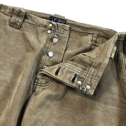 Armani Jeans 00’s Multipocket Cargo Pants W38 | W38, Brown