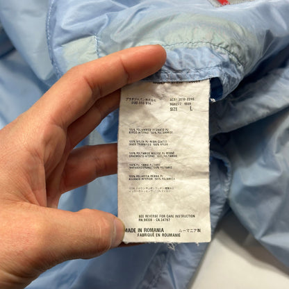 Prada Milano 2010 Baby Blue Contrast Plaque Logo Windbreaker - L | Default Title, Multicoloured