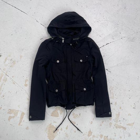 2000s armani jeans jacket | Black, Black