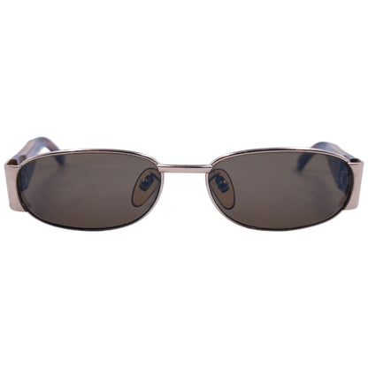 Vintage 90s Fendi Embossed Monogram Tortoise Shell Sunglasses