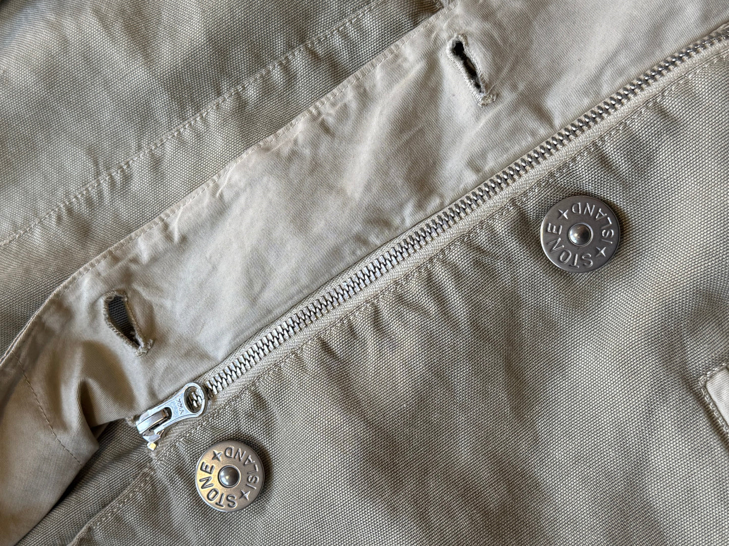 Stone Island SS/22 Shadow Project Linen Cordura-TC Blazer L | O/S, Beige