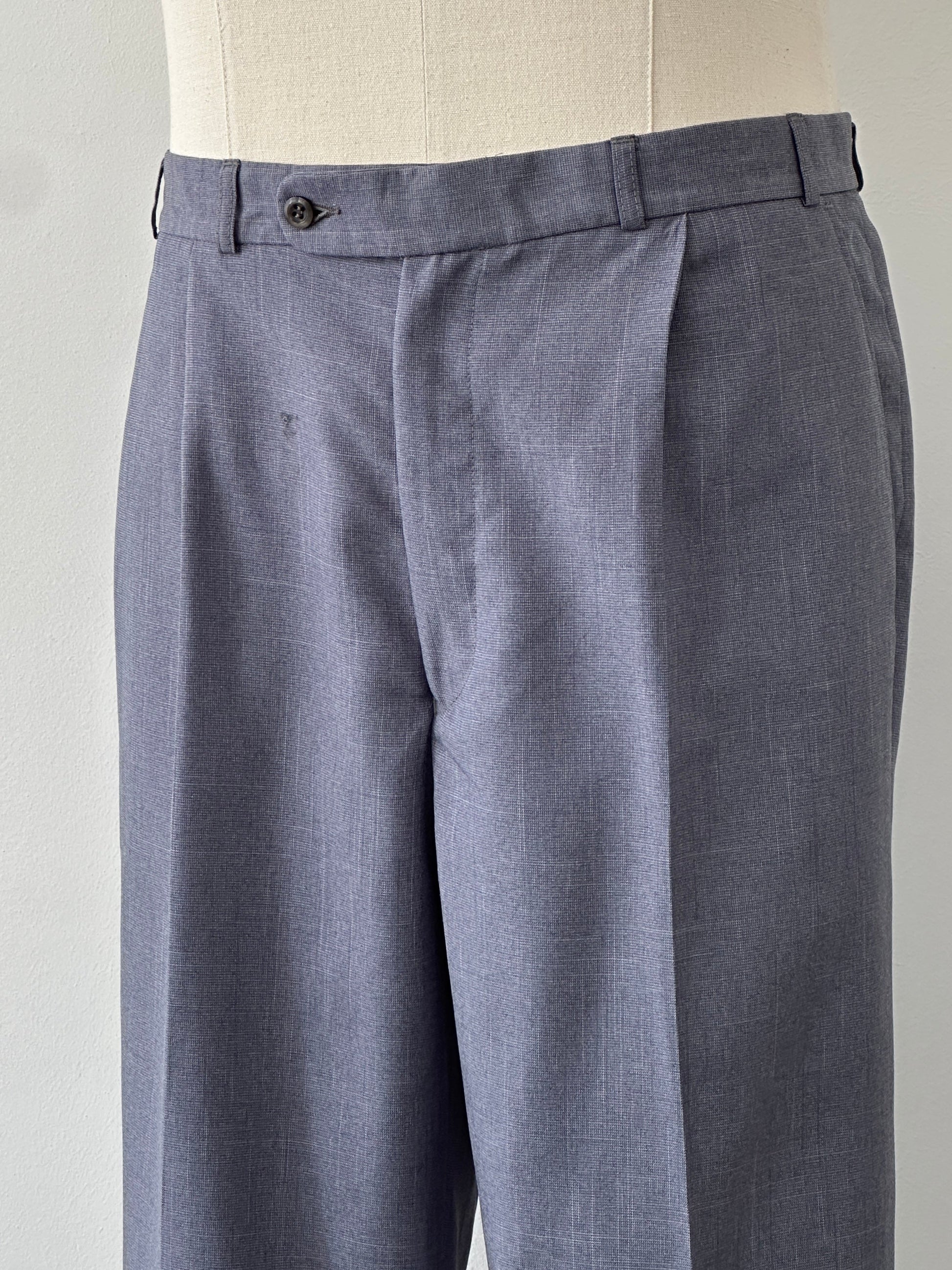 Vintage 1990s Straight Leg High Waisted Trousers - W32