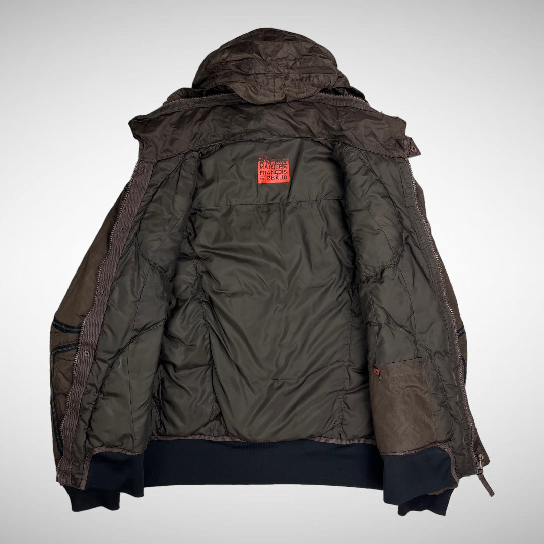 M+F Girbaud Reversible Nylon Metal Jacket (2000s)