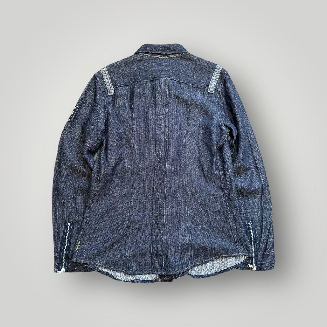 Armani Jeans Heavy Denim 2000's Overshirt L