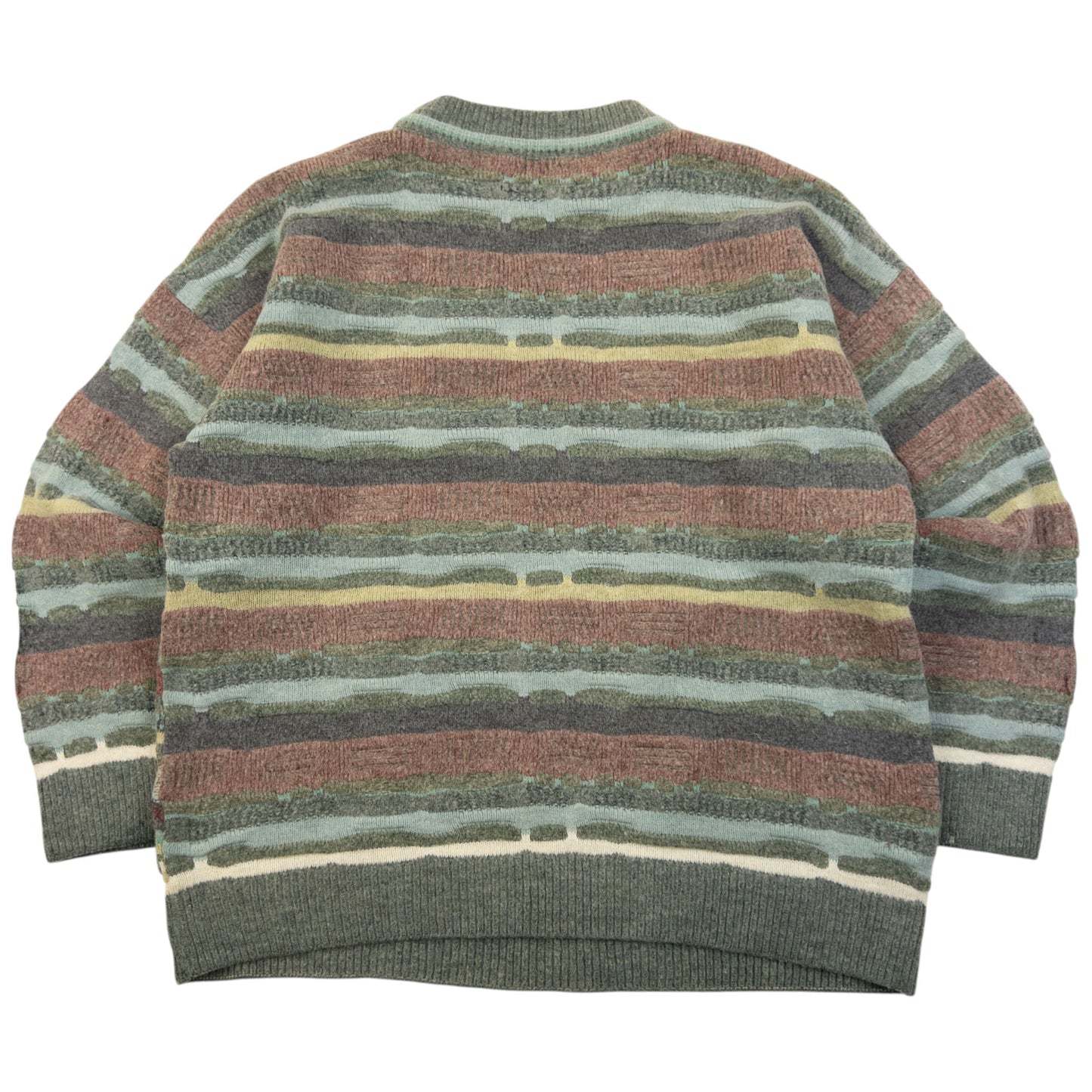 Vintage Pattern Knit Wool Jumper Size XS | XS, Multicolor