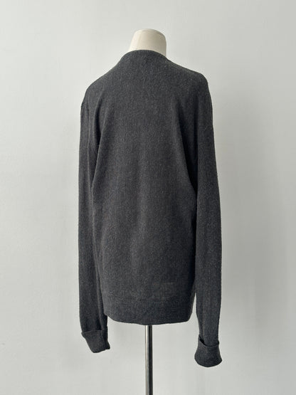 Christian Dior 1990s Knit Logo Cardigan - M