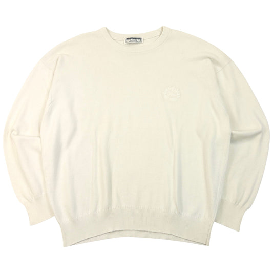 Vintage 90s Burberry Knit Jumper Size M | Medium, Red