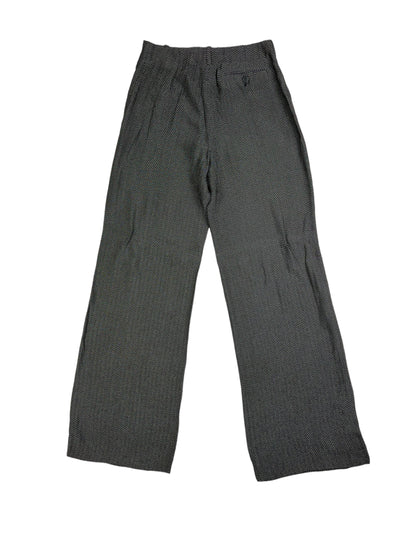 Emporio Armani 1990s herringbone trouser suit