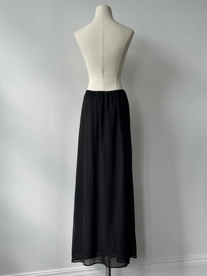 Vintage 2000s Spotted Maxi Skirt - W30
