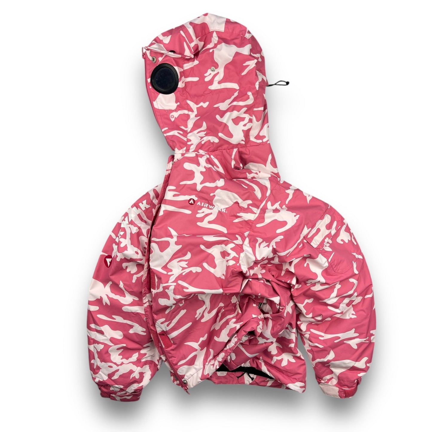 2000's Airwalk Pink Camo Goggle Jacket (M) | Default Title, Camo