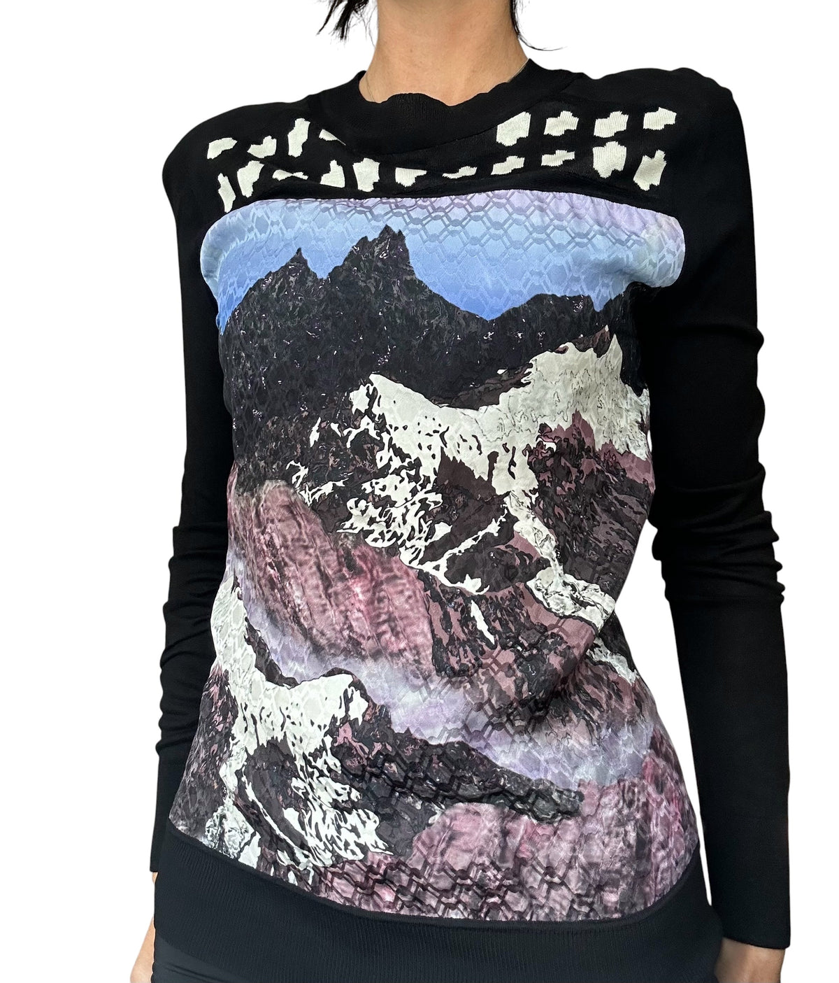 Peter Pilotto FW14 Top | O/S, Black/Multicolour
