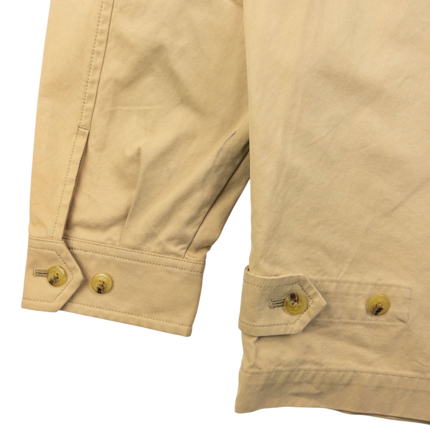 Vintage 2000s Burberry Zip Up Jacket Size S | Small, Beige