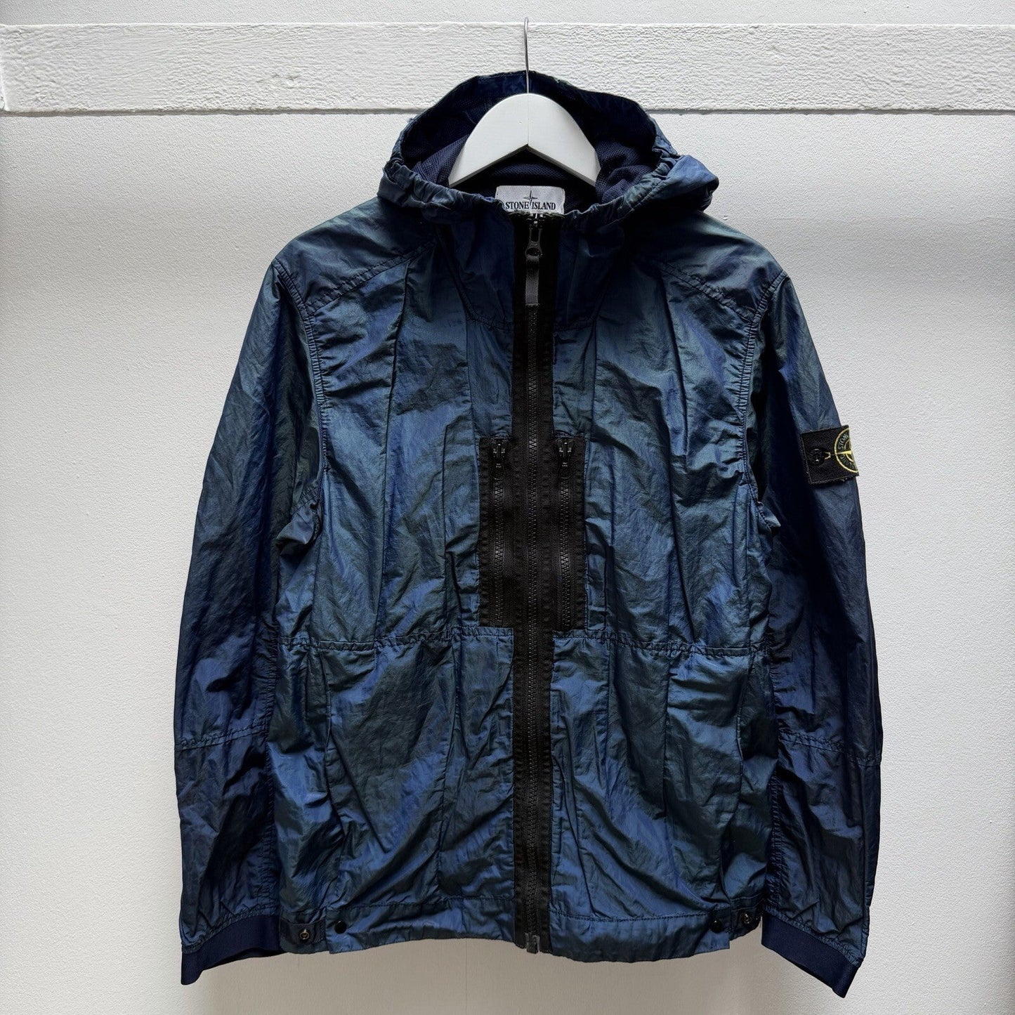 Stone Island Nylon Metal Watro Colour Weft (M) | Medium, Blue