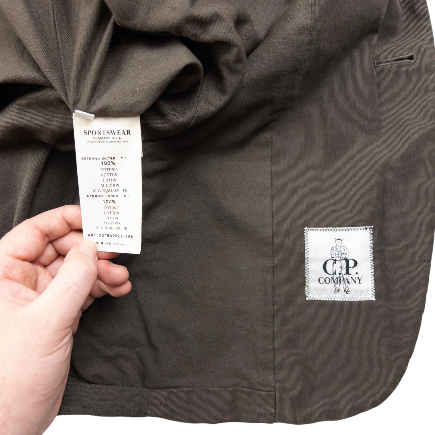 Vintage CP Company Button Up Blazer Jacket Size L