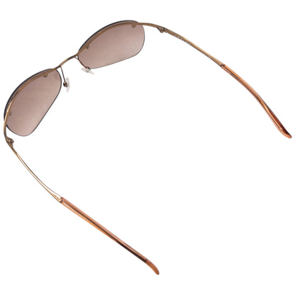 Vintage 2000s Ralph Lauren Rimless Sunglasses | O/S, Brown