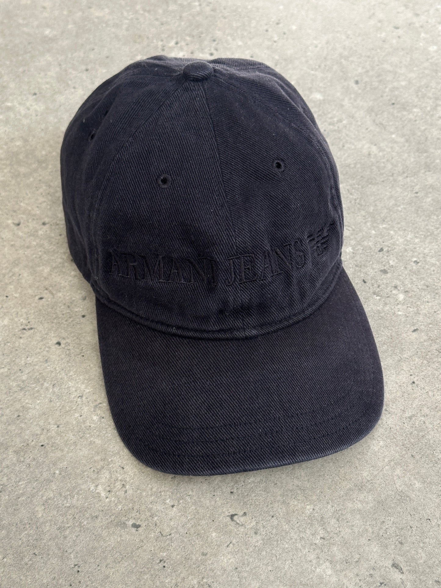 Armani Jeans 1990s Cotton Logo Hat