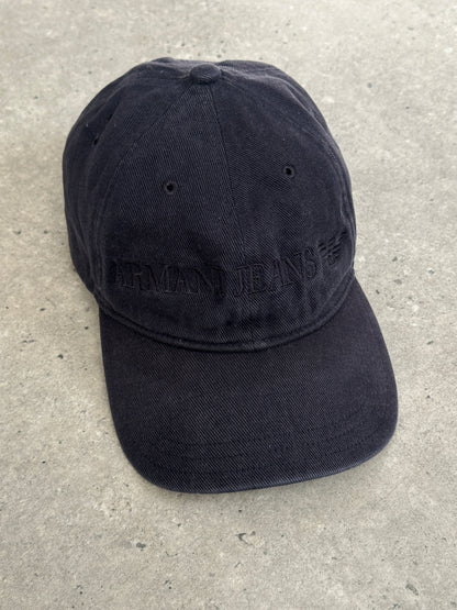 Armani Jeans 1990s Cotton Logo Hat