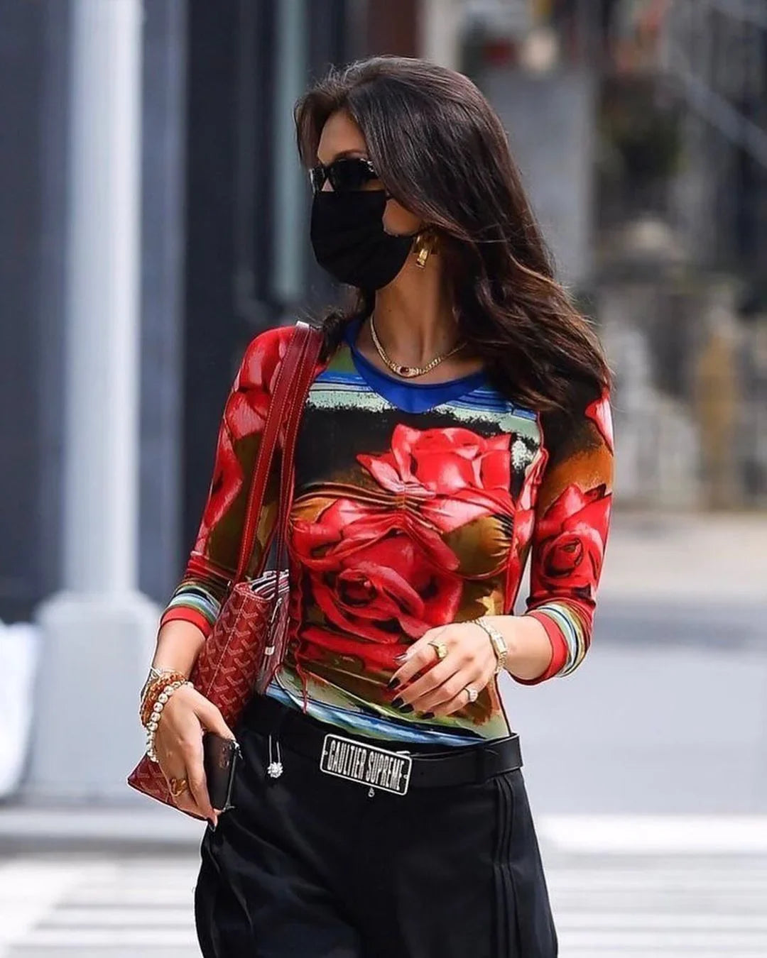 Jean Paul Gaultier 1990s rose dress