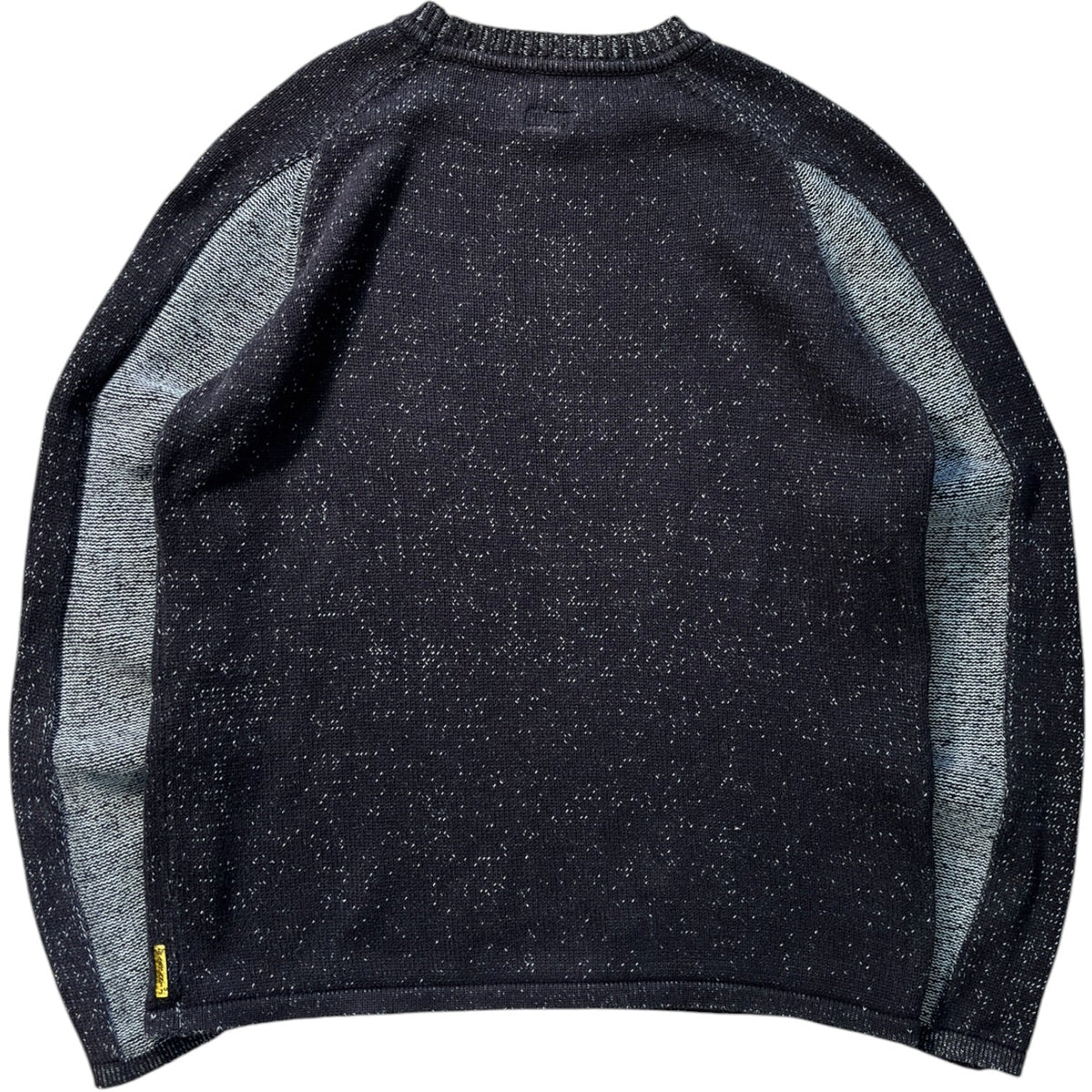 Armani Jeans 00’s Cotton Knit Two Tone Jumper M | Medium, Multicoloured