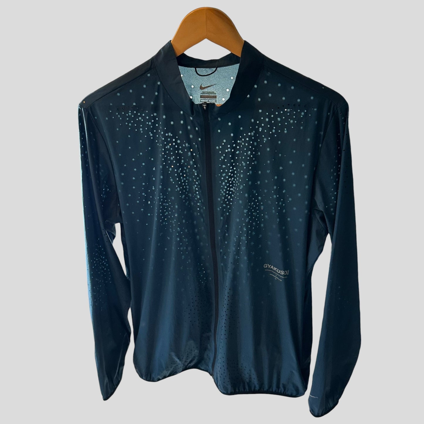 Nike x Undercover Gyakusou SS16 Laser Cut Ventilated Jacket - M/L | Default Title, Blue