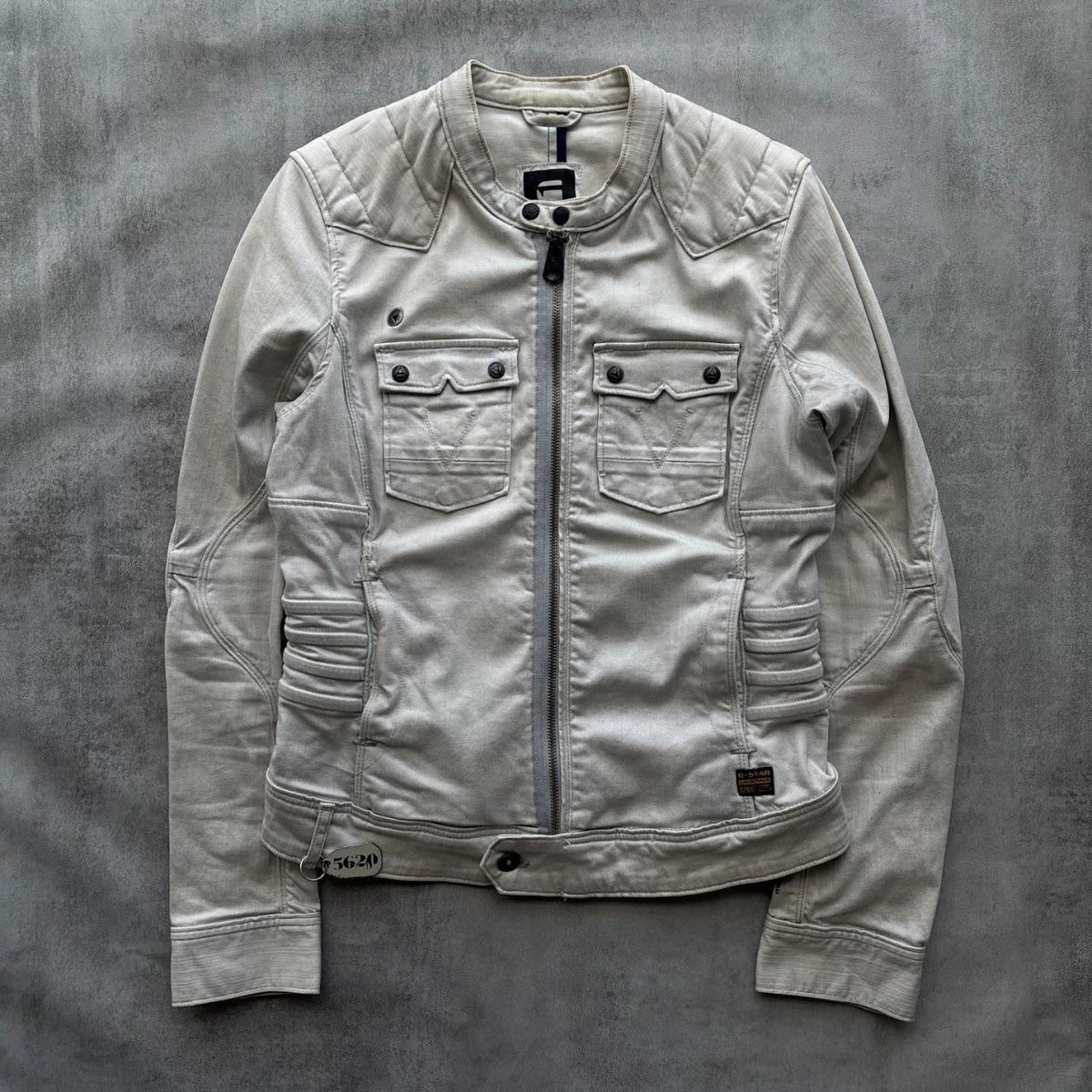 G-STAR UTILITY DENIM JACKET | O/S, Sage