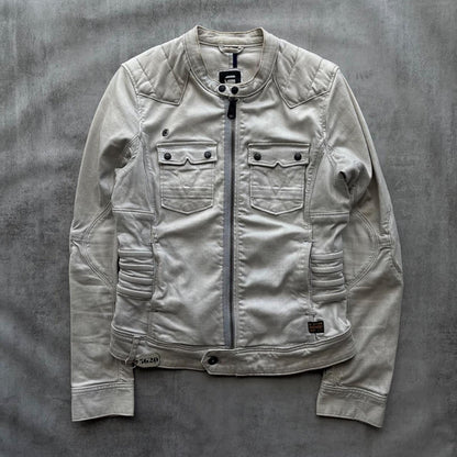 G-STAR UTILITY DENIM JACKET | O/S, Sage