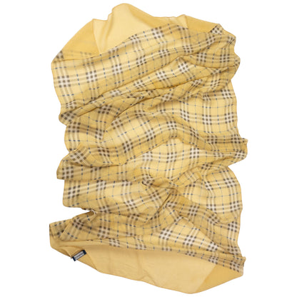 Vintage Burberry Nova Check Sheer Silk Scarf