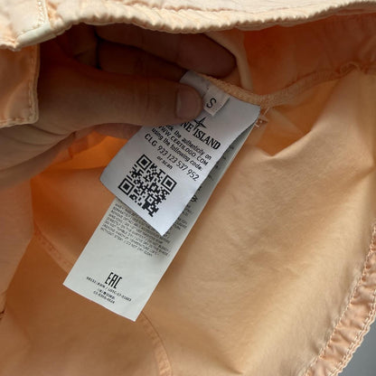 Stone Island Hooded Overshirt (S) | Small, Peach