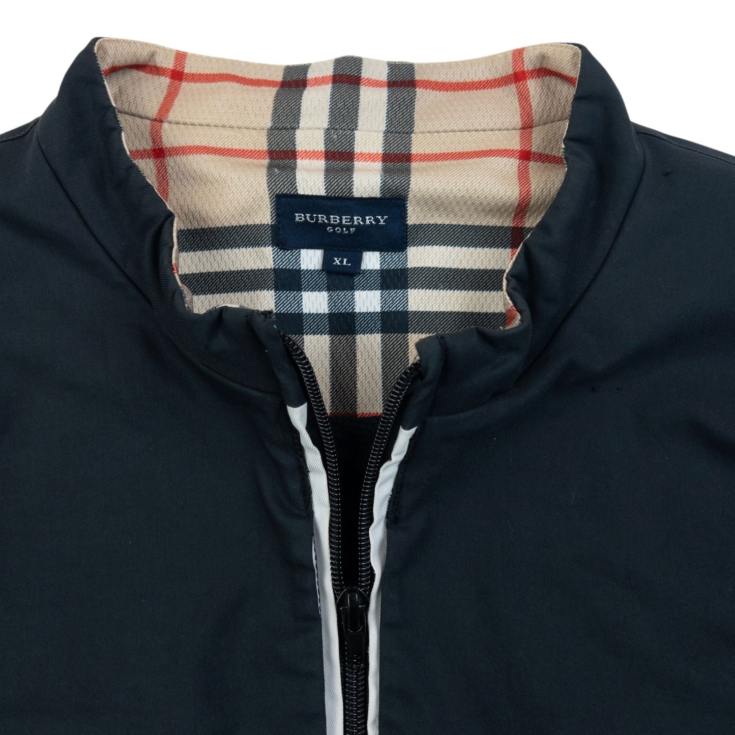 Vintage 2000s Burberry Golf Zip Up Jacket Size S | Small, Multicoloured