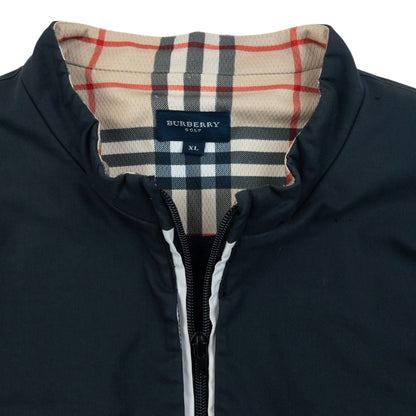 Vintage 2000s Burberry Golf Zip Up Jacket Size S | Small, Multicoloured