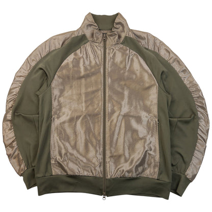 Vintage 2000s Final Home From Issey Miyake Zip Up Iridescent Jacket Size M | Medium, Multicoloured
