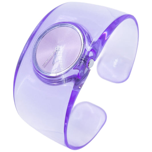 Vintage Issey Miyake X Tokujin Yoshioka Watch Bracelet | O/S, Purple