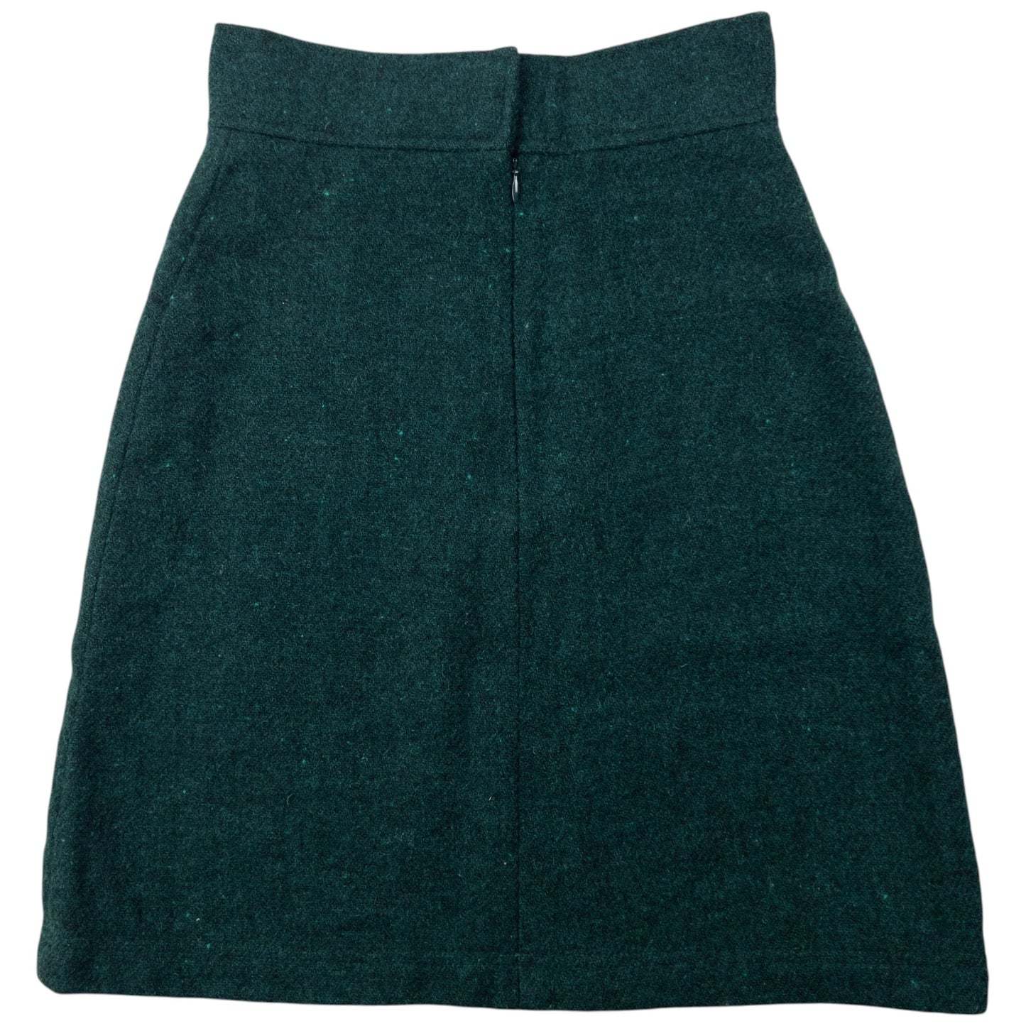 Vintage 2000s Miu Miu Wool Skirt Womens Size W24 | W24, Green