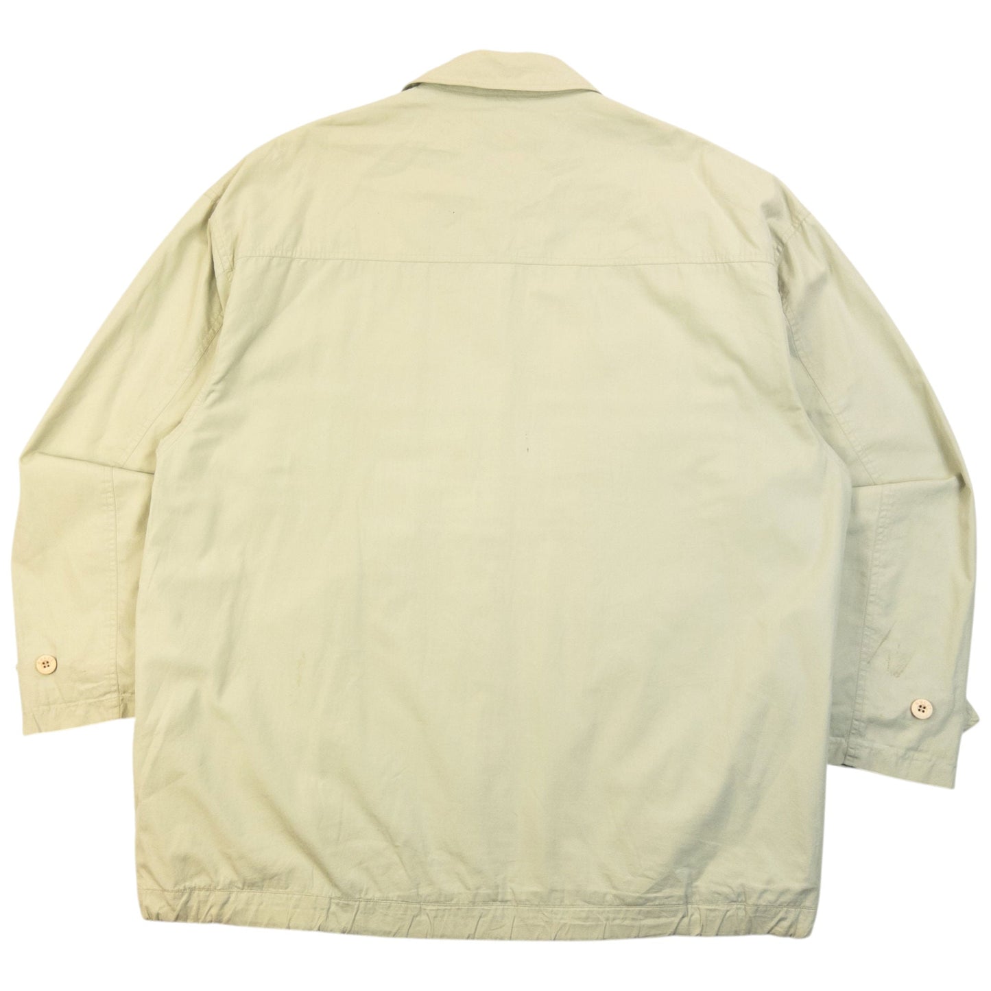 Vintage 80s Gucci Zip Up Jacket Size L | Large, Cream