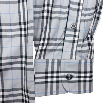 Vintage Burberry Nova Check Long Sleeve Button Up Shirt Size M