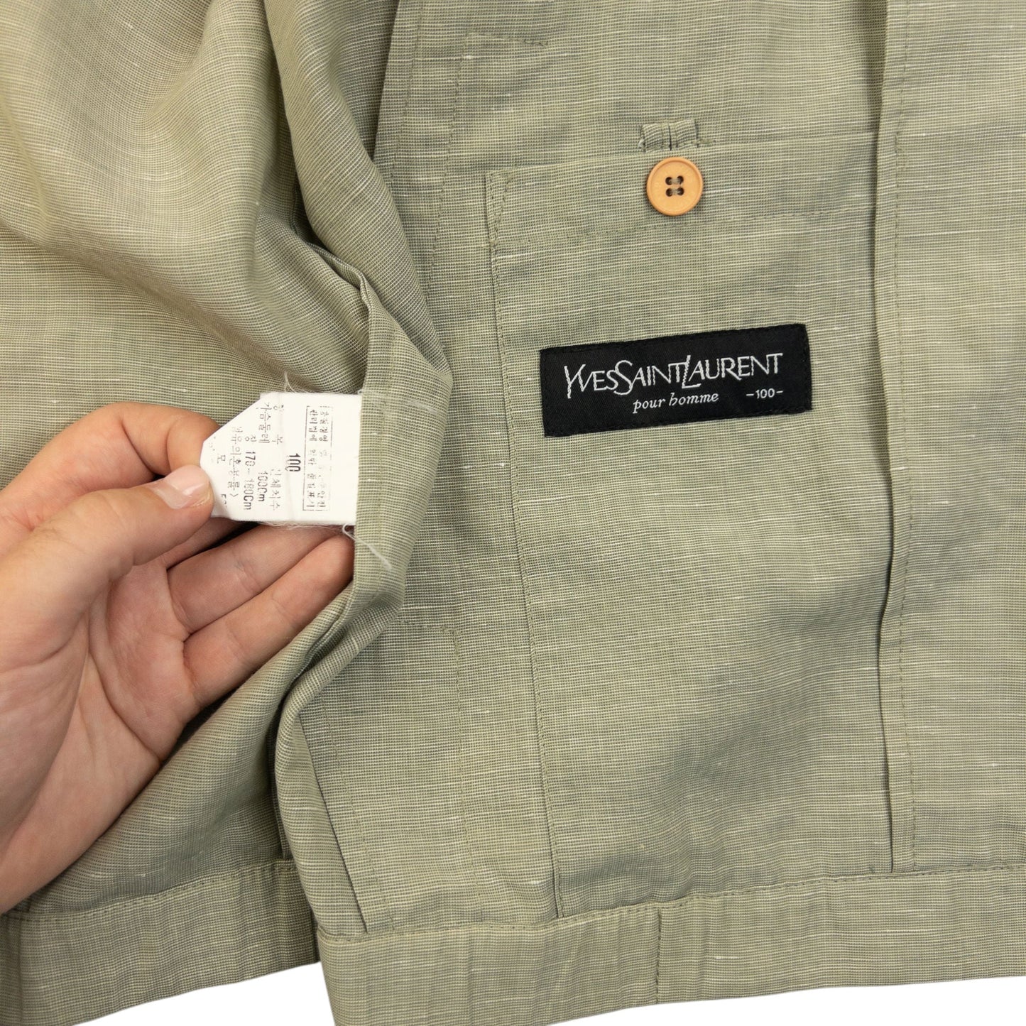Vintage 90s YSL Yves Saint Laurent Harrington Jacket Size S | Small, Multicoloured