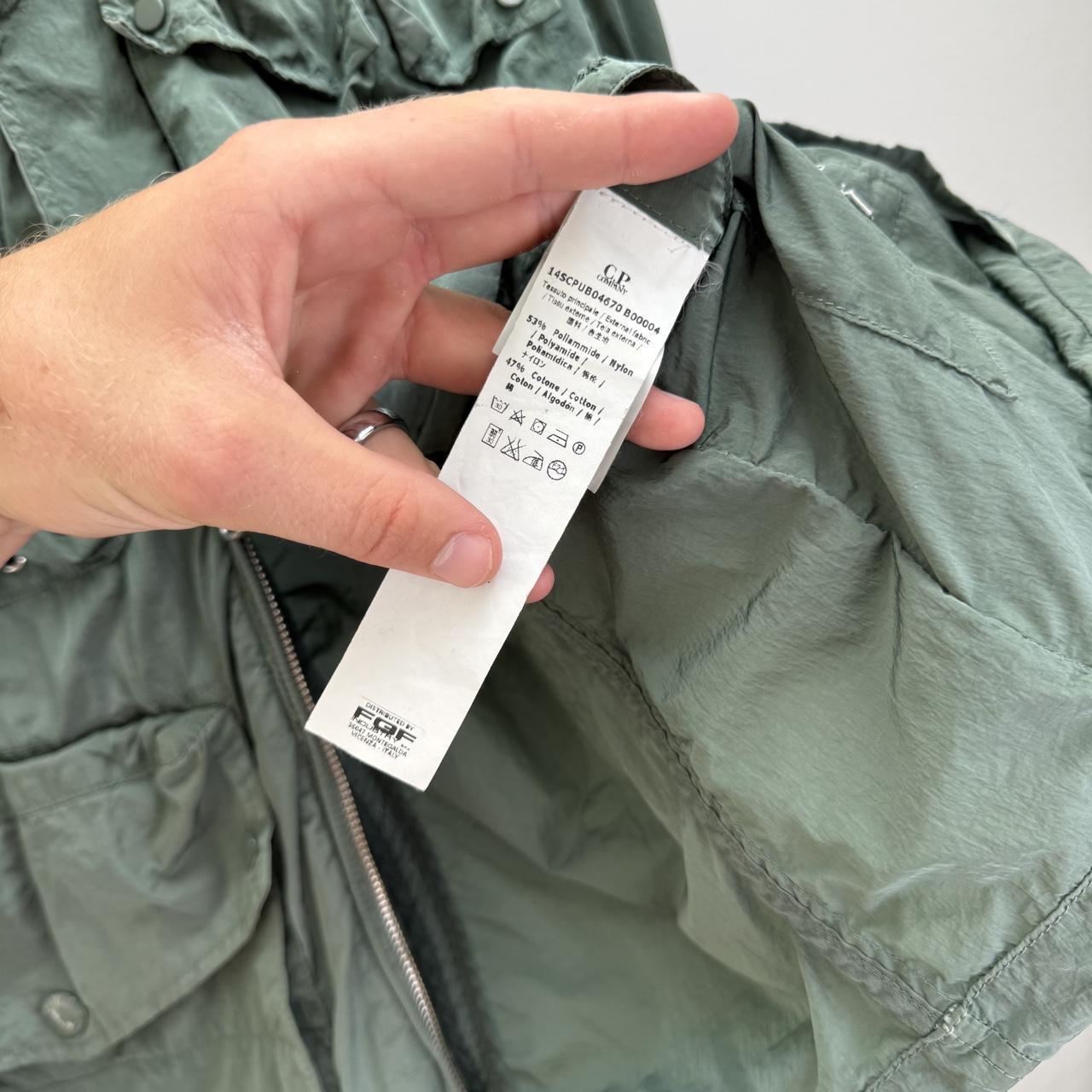 CP Company Multipocket Nylon Goggle Jacket (L) | Large, Green