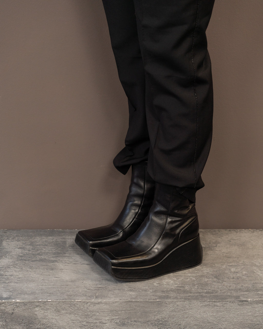 RAF SIMONS PLATFORM BOOTS (EU 41)