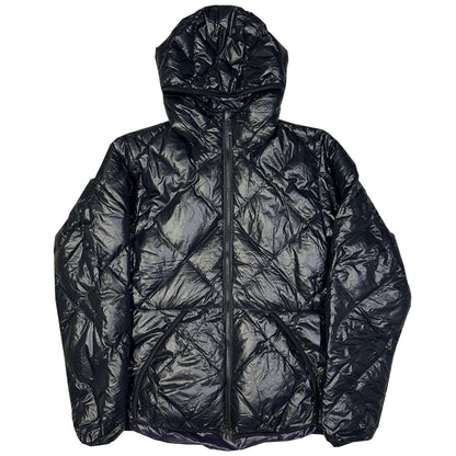 Camp 7 Diamond Stitch Puffer Jacket In Black ( L )