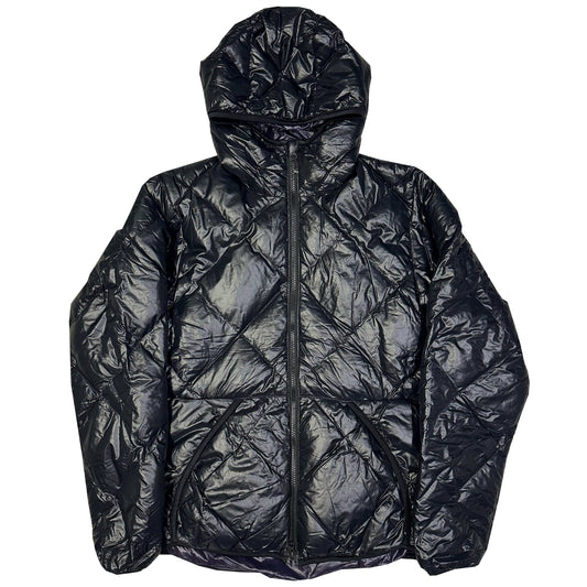 Camp 7 Diamond Stitch Puffer Jacket In Black ( L )