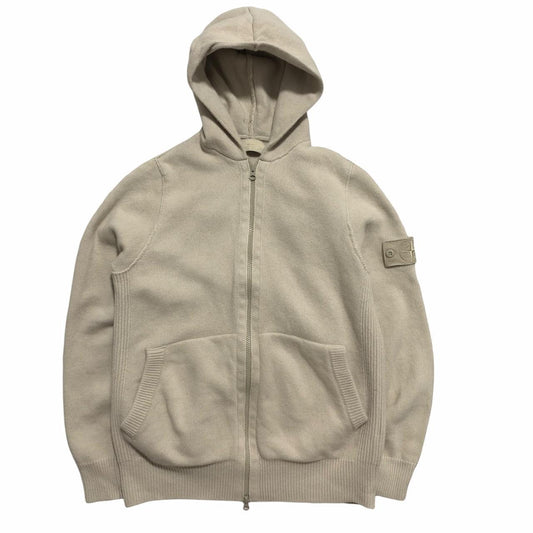 Stone Island Ghost Full Zip | Large, Beige