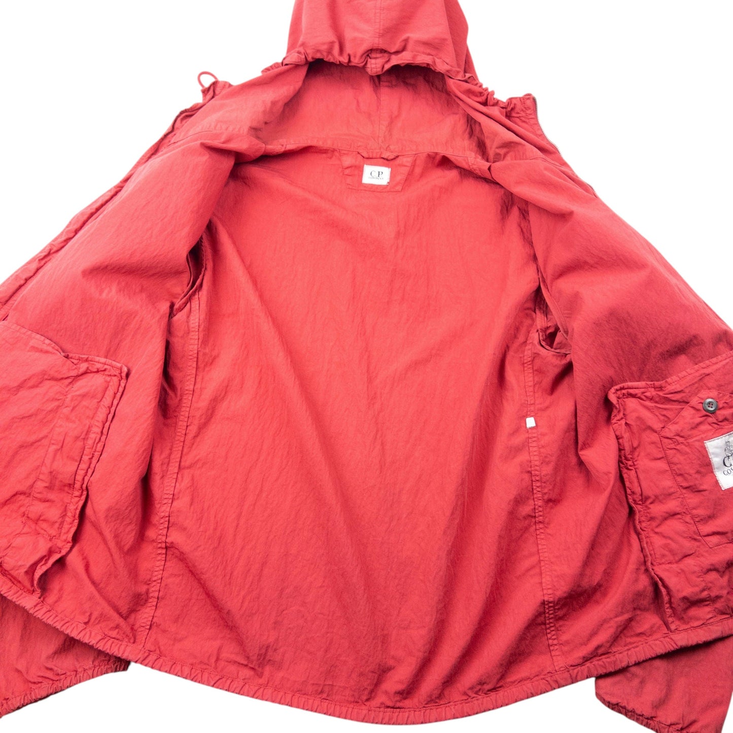 Vintage 2000s CP Company Lens Zip Up Jacket Size M | Medium, Red