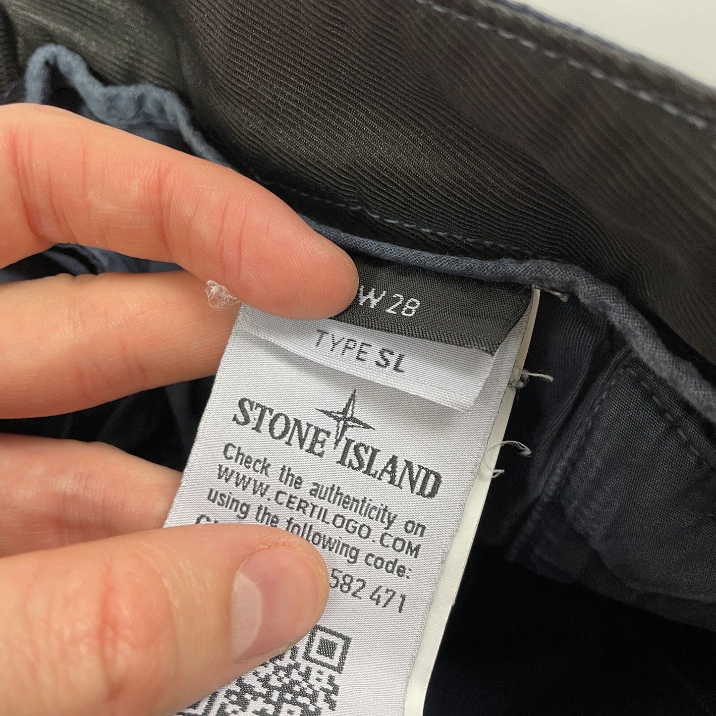 Stone Island Cargo Shorts, Size W28 | Stone island, Blue
