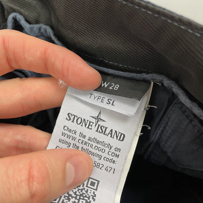 Stone Island Cargo Shorts, Size W28 | Stone island, Blue