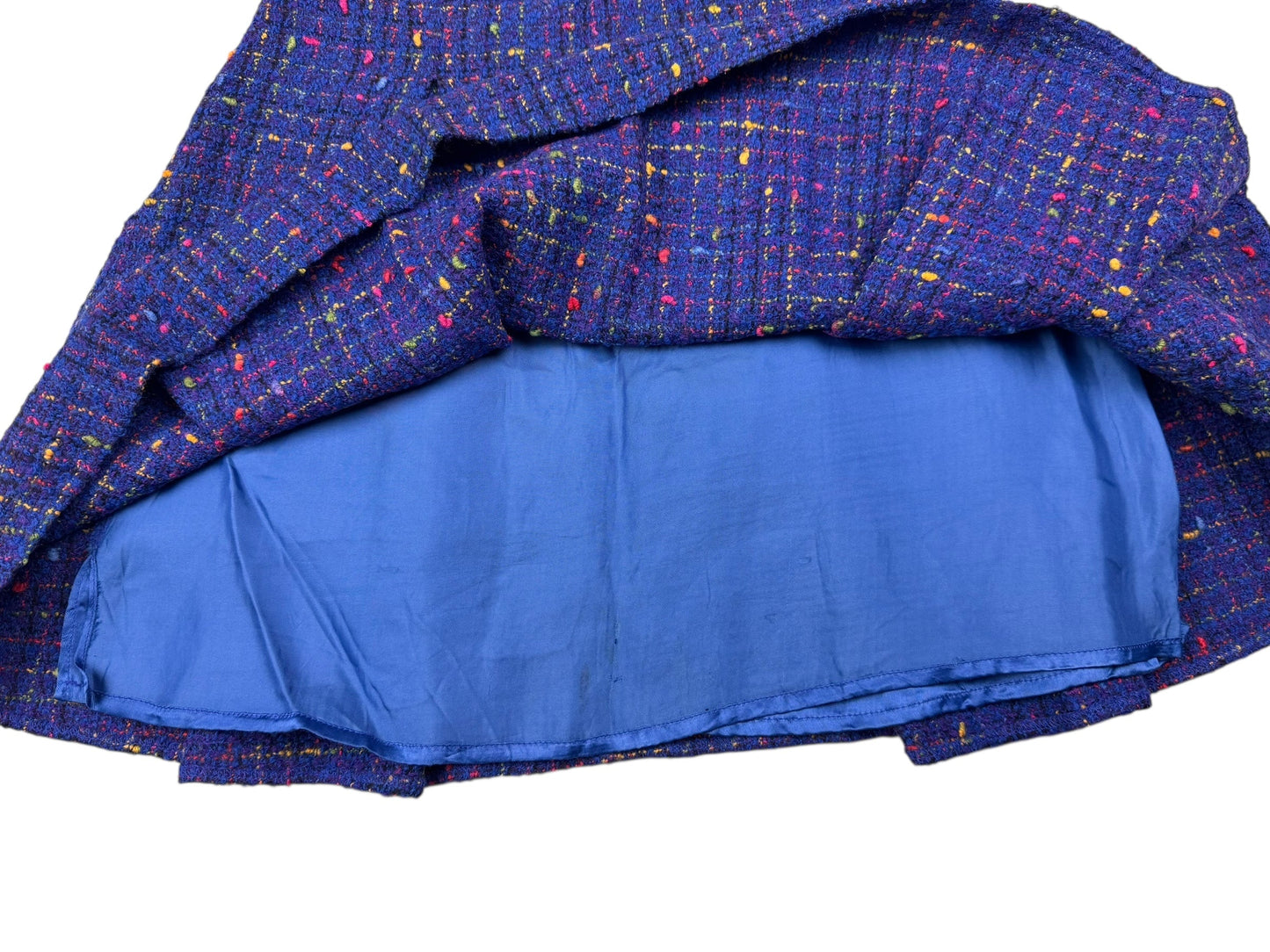 Versace early 1990s boucle skirt suit