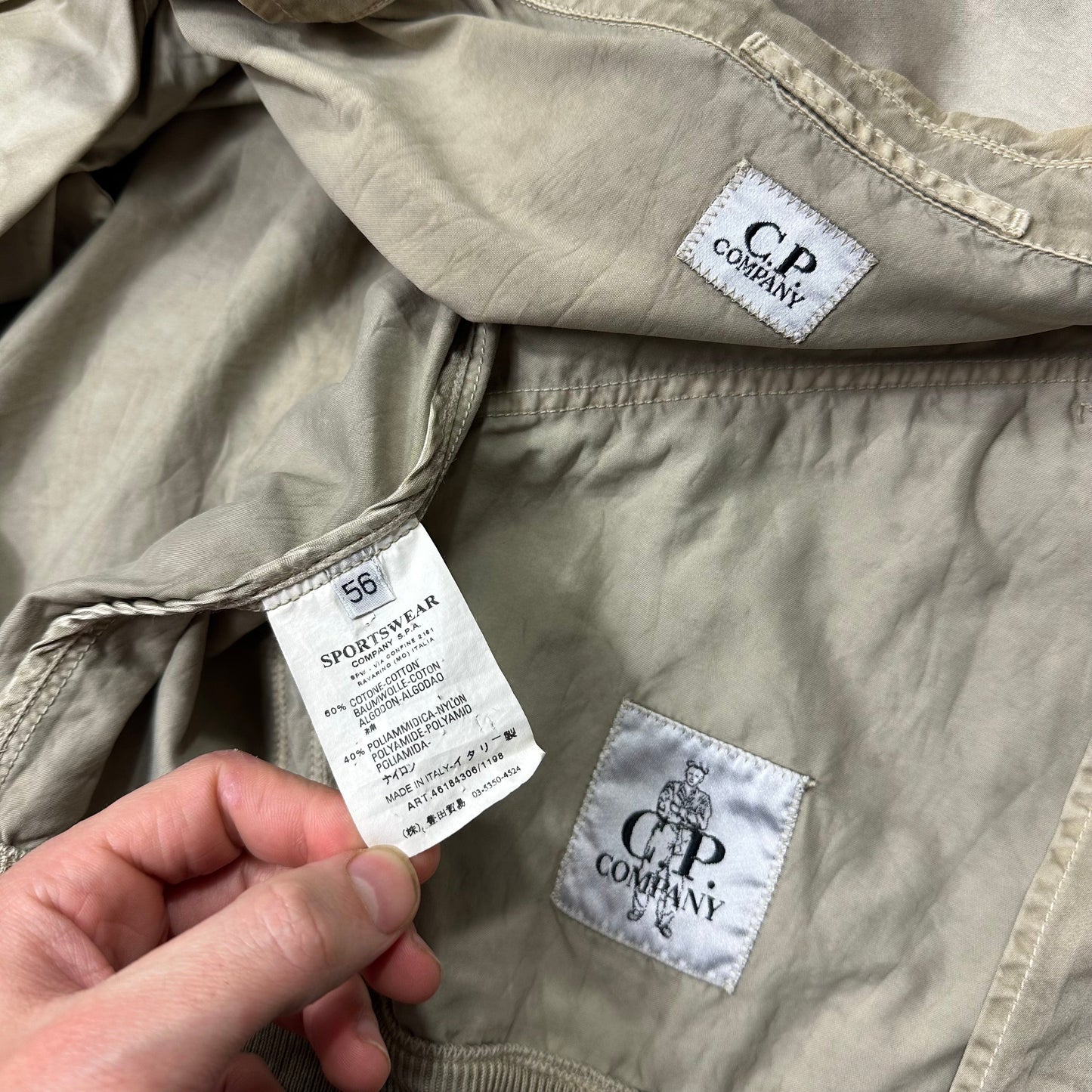 CP Company AW07 Collared Multipocket Flight Jacket - IT56 (L/XL)