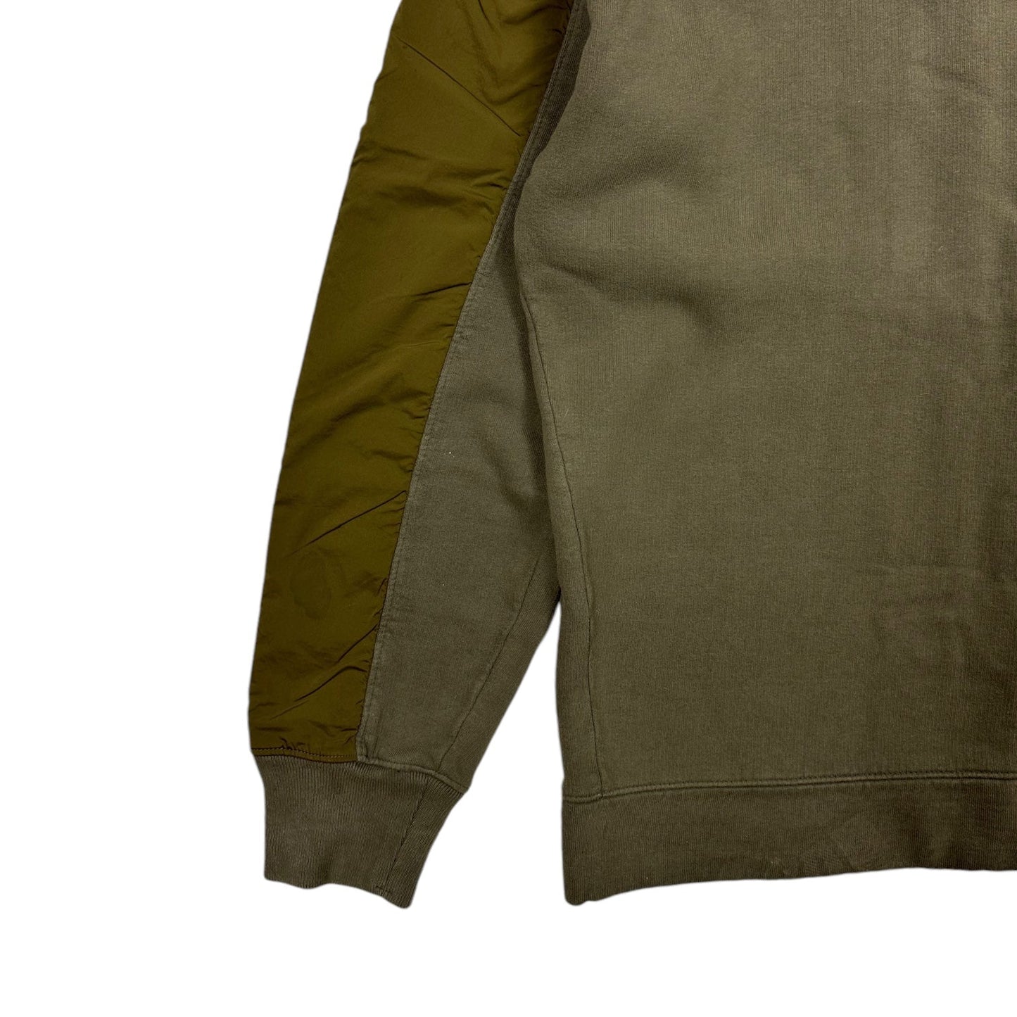 C.P. Company Khaki Nylon Crewneck