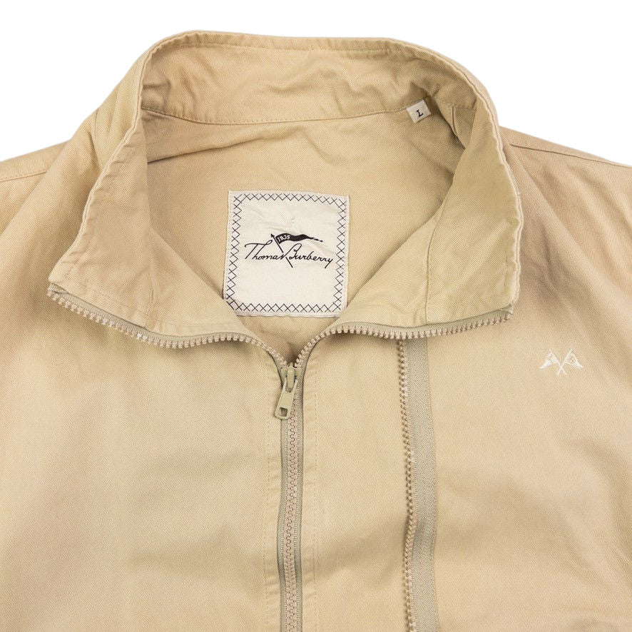 Vintage Thomas Burberry Double Zip Jacket Womens Size M