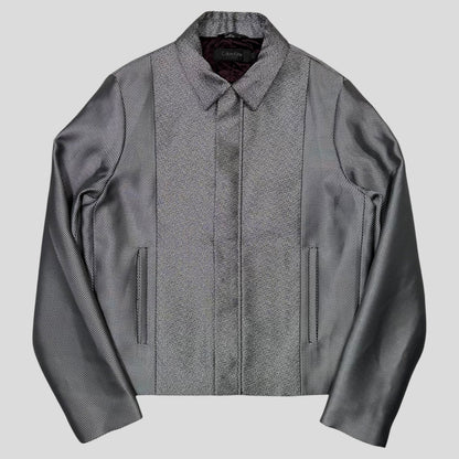 Calvin Klein Collection 2013 Runway Static Panelled Blouson Jacket - M | Default Title, Multicoloured